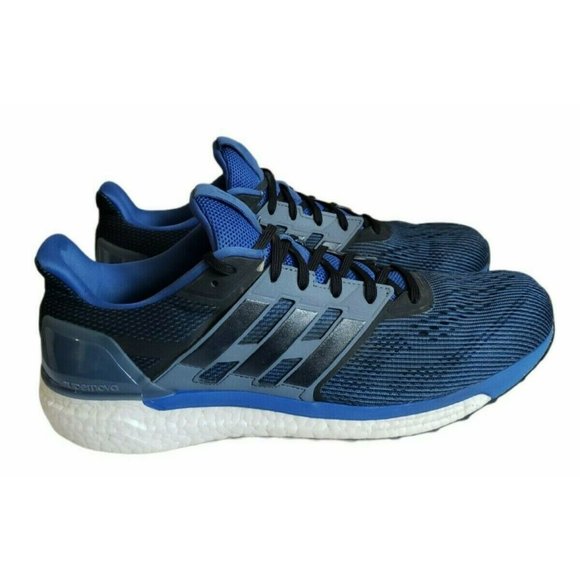 Adidas Supernova Boost Hi Res Blue Running Shoes Sneakers CG4020 Men\'s Size 14 main image 9